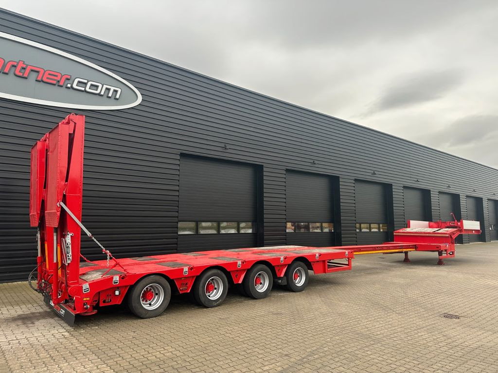Low loader semi-trailer Faymonville Tieflader / hydr. zwangslenkung / ausziehbar: picture 8