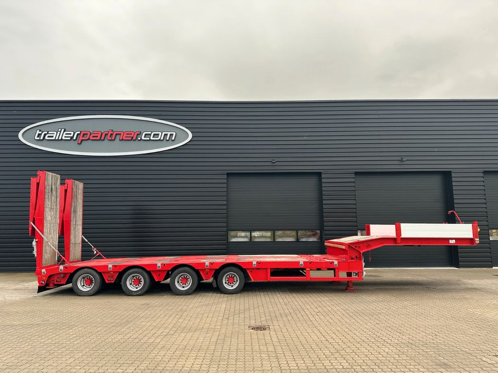 Faymonville Tieflader / hydr. zwangslenkung / ausziehbar - Low loader semi-trailer: picture 1 Faymonville Tieflader / hydr. zwangslenkung / ausziehbar - Low loader semi-trailer: picture 1