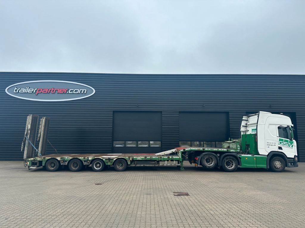 HRD AMT 4 achs tieflader / radmulde - Low loader semi-trailer: picture 1 HRD AMT 4 achs tieflader / radmulde - Low loader semi-trailer: picture 1