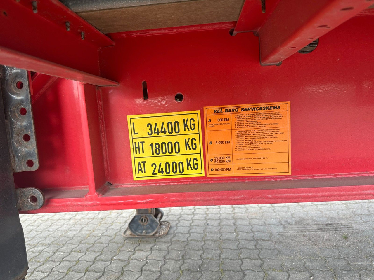 Kel-Berg 3 achs D600V/XL - Curtainsider semi-trailer: picture 5 Kel-Berg 3 achs D600V/XL - Curtainsider semi-trailer: picture 5
