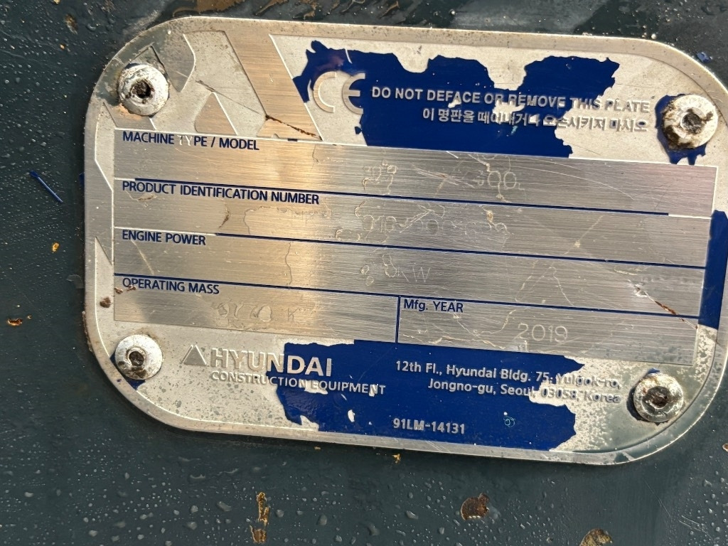 Crawler excavator Hyundai HX 300 L - HX300 - HX300L: picture 24 Crawler excavator Hyundai HX 300 L - HX300 - HX300L: picture 24