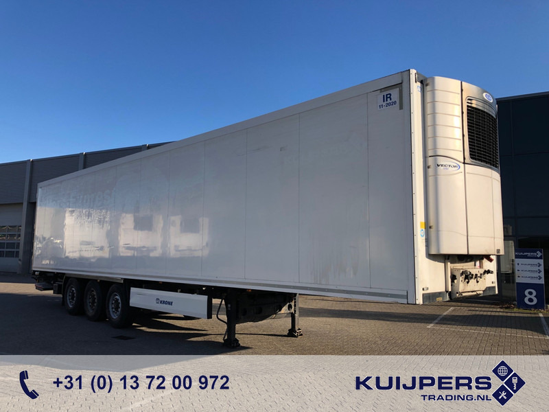 Krone Koeloplegger / Carrier Vector / Liftas / Bloemen / Laadlift / APK-TUV 11-25 - Refrigerator semi-trailer: picture 1 Krone Koeloplegger / Carrier Vector / Liftas / Bloemen / Laadlift / APK-TUV 11-25 - Refrigerator semi-trailer: picture 1