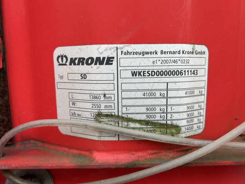 Leasing of Krone Profi Liner / Pritsch - Plane / BPW Trommel / NL Aufligger Krone Profi Liner / Pritsch - Plane / BPW Trommel / NL Aufligger: picture 7