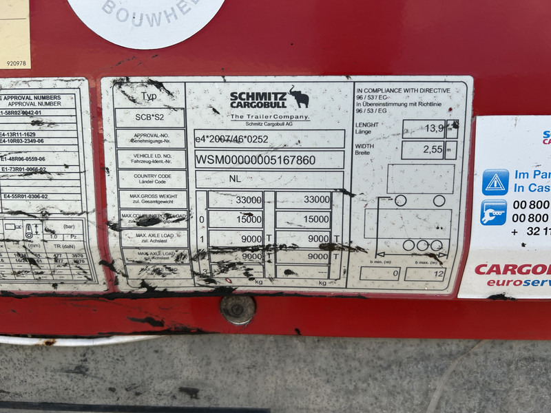 Schmitz Cargobull SCB S2 / Box Trailer / Disk Brakes / APK TUV 01-26 - Closed box semi-trailer: picture 5 Schmitz Cargobull SCB S2 / Box Trailer / Disk Brakes / APK TUV 01-26 - Closed box semi-trailer: picture 5