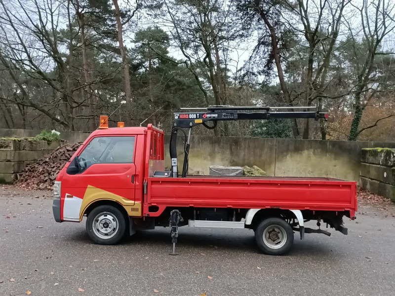 Mazda E2200 Pick-Up met laadkraan Hiab 008T - Dropside/ Flatbed trailer: picture 1 Mazda E2200 Pick-Up met laadkraan Hiab 008T - Dropside/ Flatbed trailer: picture 1