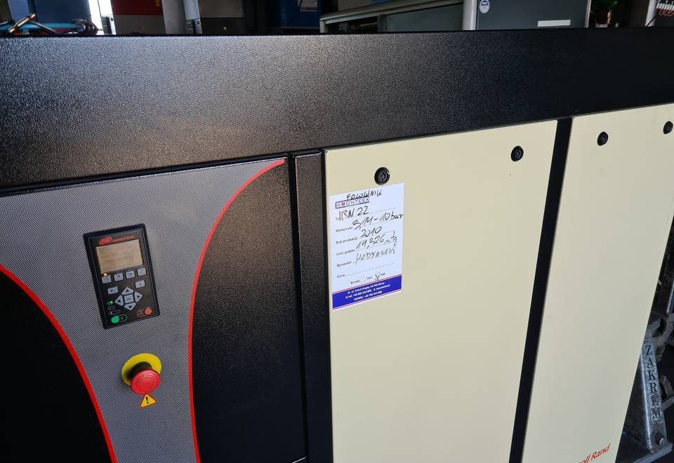 Kompresor śrubowy INGERSOLL RAND IRN 22K-CC 22 kw Falownik - Air compressor: picture 1 Kompresor śrubowy INGERSOLL RAND IRN 22K-CC 22 kw Falownik - Air compressor: picture 1