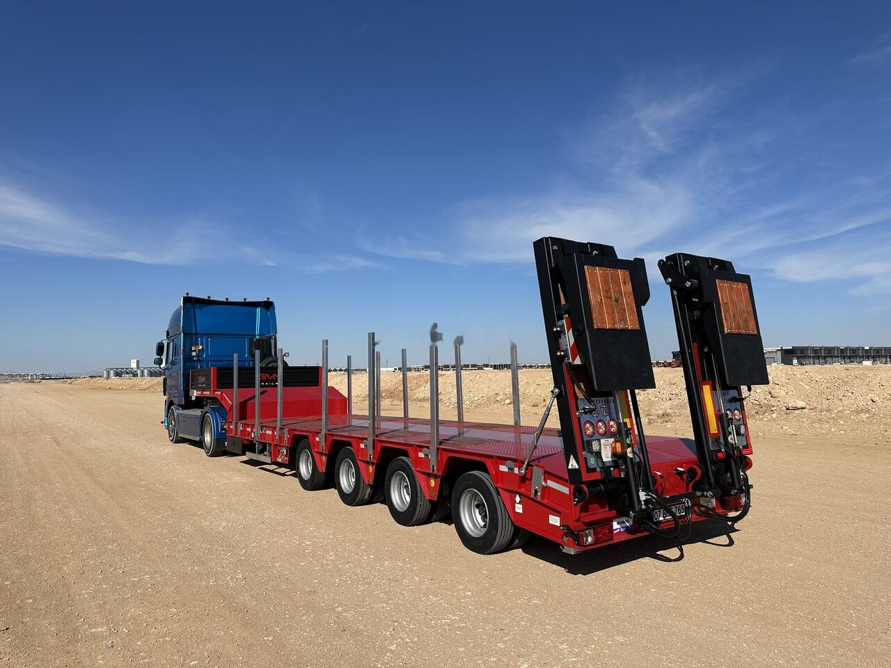 GVN Trailer 4 AXLE EXTENDABLE LOWBED - Low loader semi-trailer: picture 5 GVN Trailer 4 AXLE EXTENDABLE LOWBED - Low loader semi-trailer: picture 5