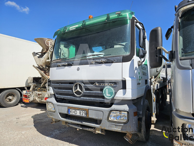 Mercedes-Benz Actros 4141 B - Stationary concrete pump: picture 2 Mercedes-Benz Actros 4141 B - Stationary concrete pump: picture 2