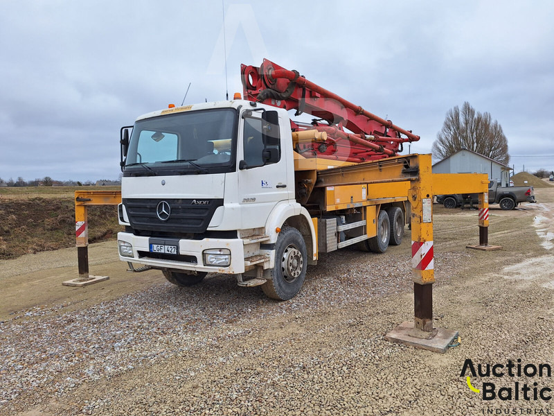 Mercedes-Benz Axor 2628 - Stationary concrete pump: picture 1 Mercedes-Benz Axor 2628 - Stationary concrete pump: picture 1