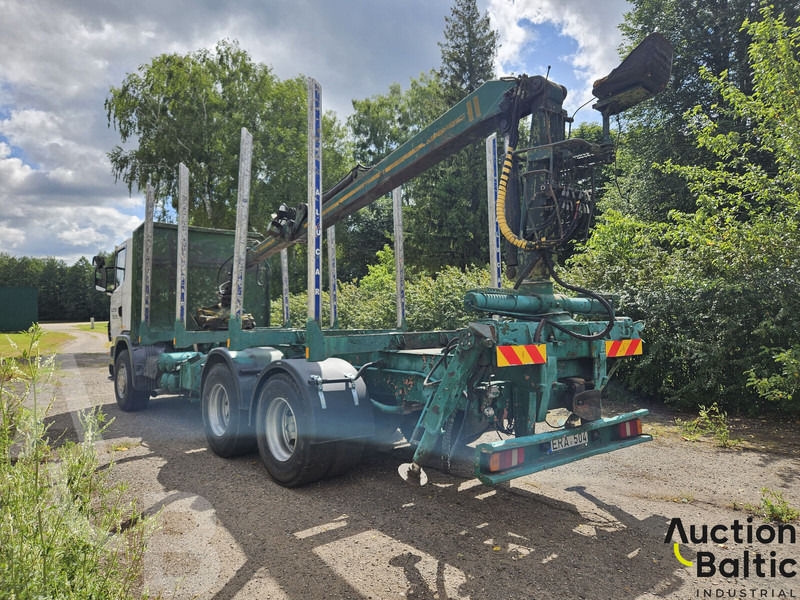 Scania R 124 GB - Forestry trailer: picture 4 Scania R 124 GB - Forestry trailer: picture 4