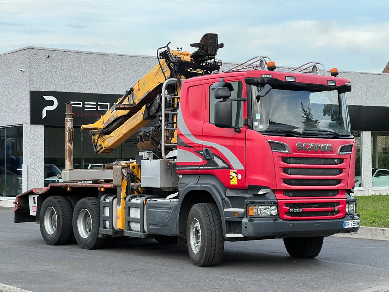 Scania R580 6x4 full steel*3pedal opticruise*R580 V8* - Logging truck: picture 3 Scania R580 6x4 full steel*3pedal opticruise*R580 V8* - Logging truck: picture 3