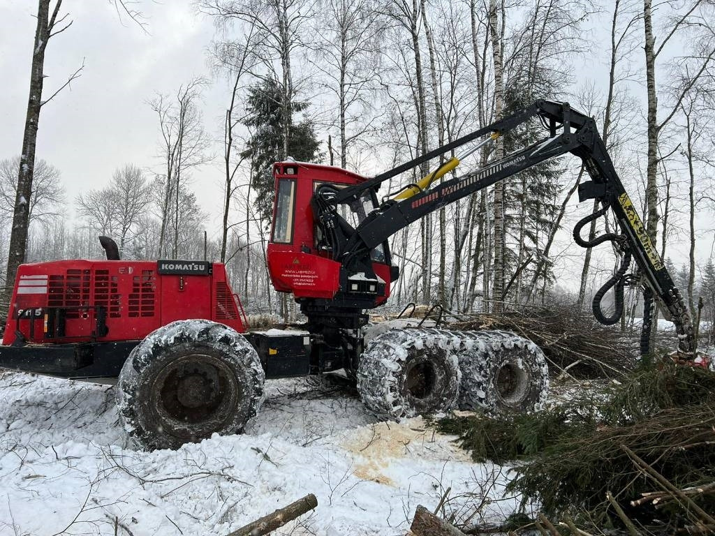 Komatsu 911.5 - Forestry harvester: picture 2 Komatsu 911.5 - Forestry harvester: picture 2
