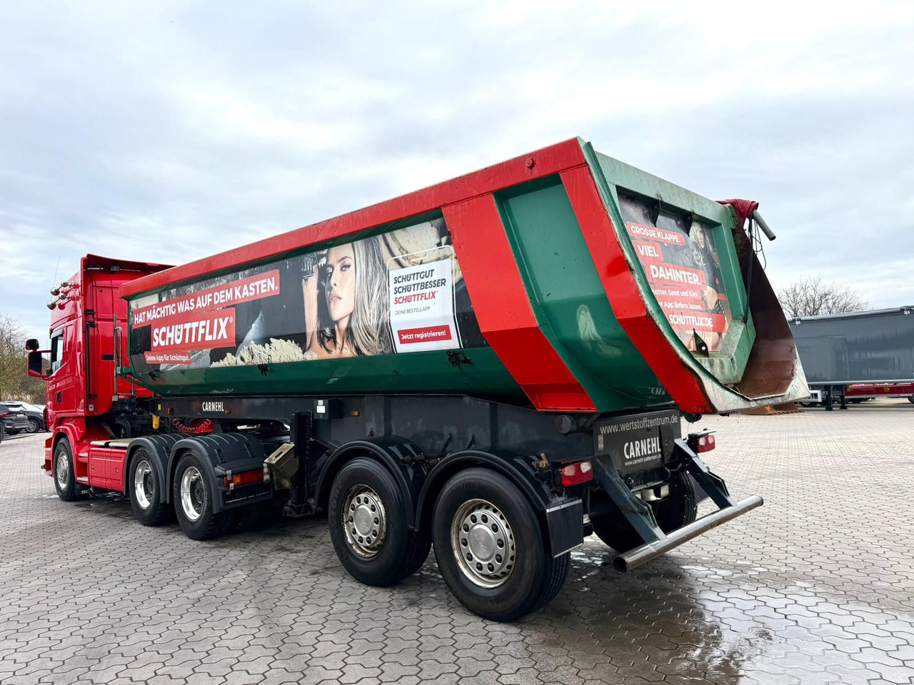 Carnehl CHKS/HH Stahl Kippmulde 24-26m³ - Tipper semi-trailer: picture 4 Carnehl CHKS/HH Stahl Kippmulde 24-26m³ - Tipper semi-trailer: picture 4