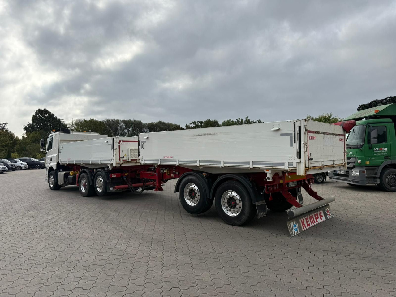 DAF CF 480 FAN 6x2 Dreiseitenkipper Inkl. Anhänger - Tipper: picture 5 DAF CF 480 FAN 6x2 Dreiseitenkipper Inkl. Anhänger - Tipper: picture 5