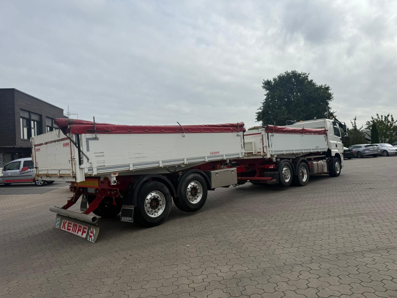 DAF CF 480 FAN 6x2 Dreiseitenkipper Inkl. Anhänger - Tipper: picture 5 DAF CF 480 FAN 6x2 Dreiseitenkipper Inkl. Anhänger - Tipper: picture 5