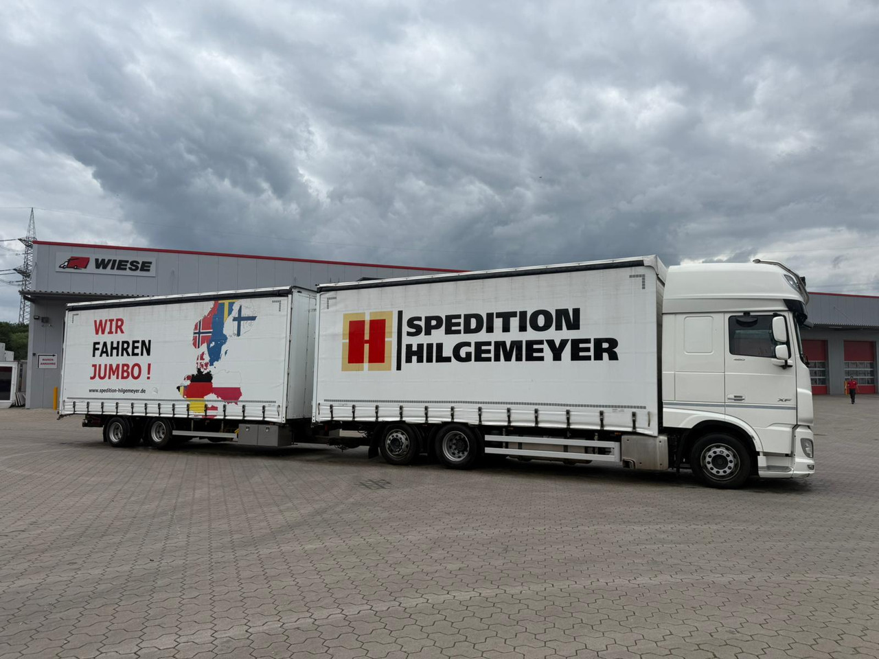 DAF XF 480 FAN LowDeck 6x2 Jumbo Inklusive Anhänger - Curtainsider truck: picture 3 DAF XF 480 FAN LowDeck 6x2 Jumbo Inklusive Anhänger - Curtainsider truck: picture 3