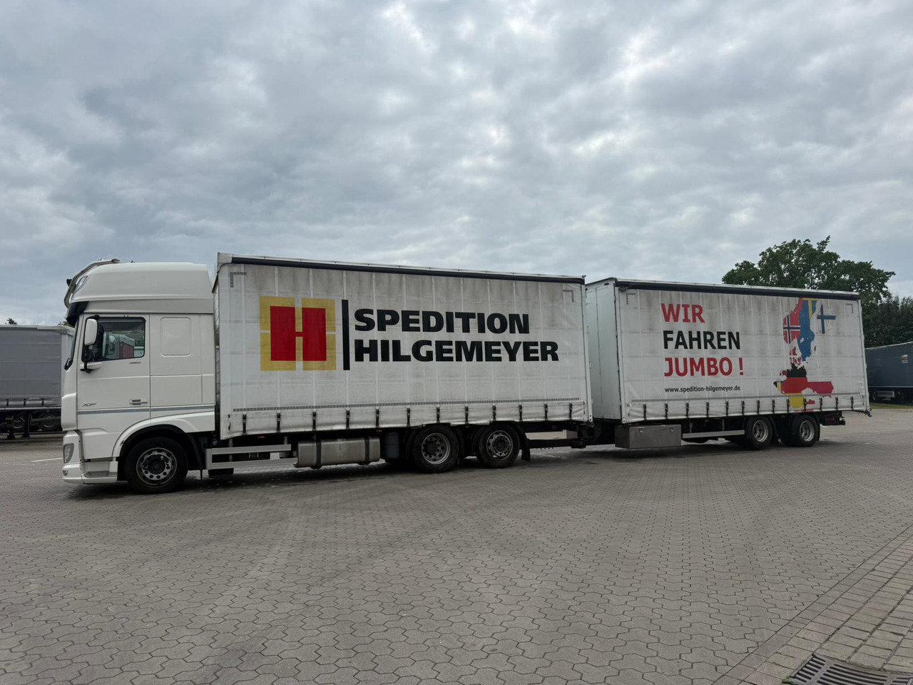 DAF XF 480 FAN LowDeck 6x2 Jumbo Inklusive Anhänger - Curtainsider truck: picture 5 DAF XF 480 FAN LowDeck 6x2 Jumbo Inklusive Anhänger - Curtainsider truck: picture 5