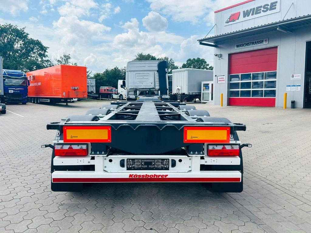 Kässbohrer K.SHG Multi Containerchassis ausziehbar - Container transporter/ Swap body semi-trailer: picture 2 Kässbohrer K.SHG Multi Containerchassis ausziehbar - Container transporter/ Swap body semi-trailer: picture 2