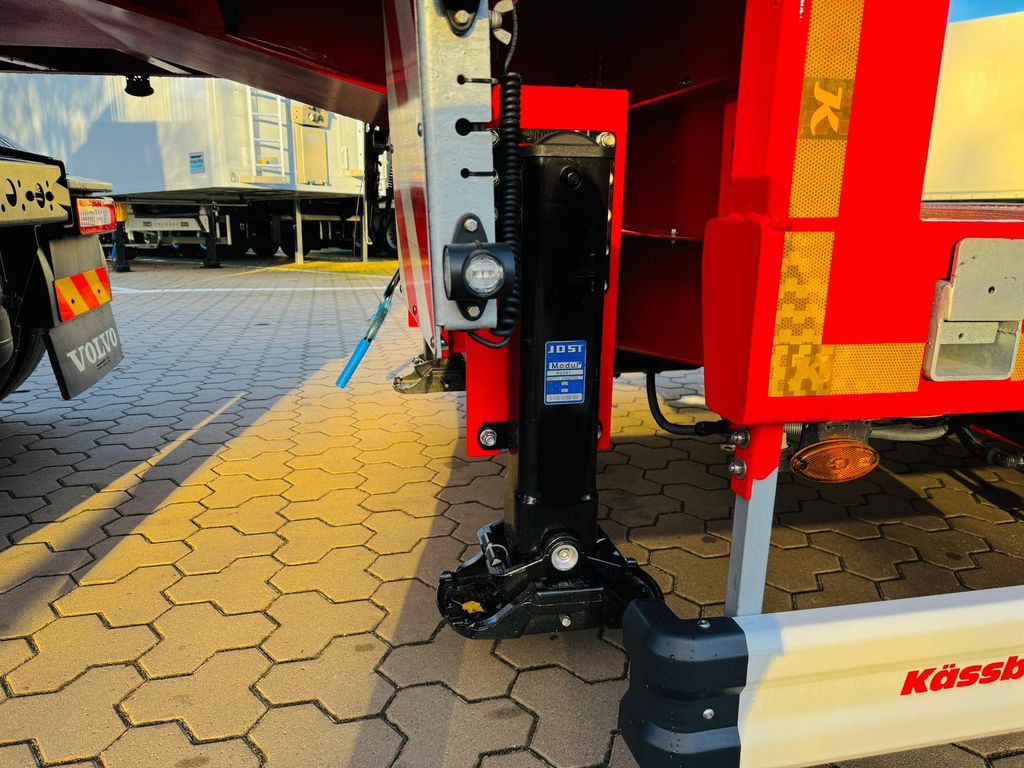 New Low loader semi-trailer Kässbohrer SLAR3 Ausziehbares Tiefbett mit Radmulden: picture 12