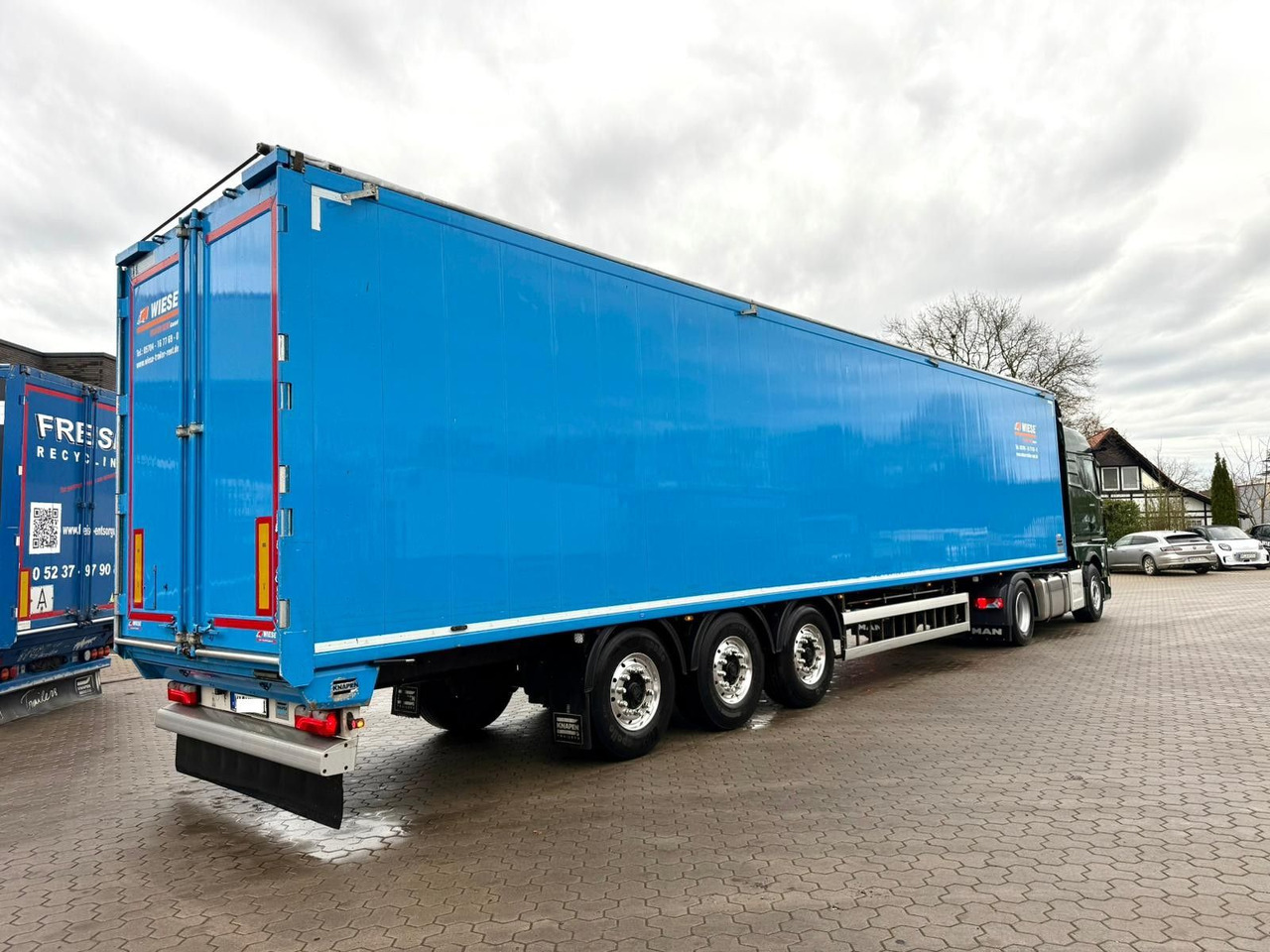 Knapen K100 Schubboden 92m³ 10mm Boden Powersheet TOP - Walking floor semi-trailer: picture 4 Knapen K100 Schubboden 92m³ 10mm Boden Powersheet TOP - Walking floor semi-trailer: picture 4