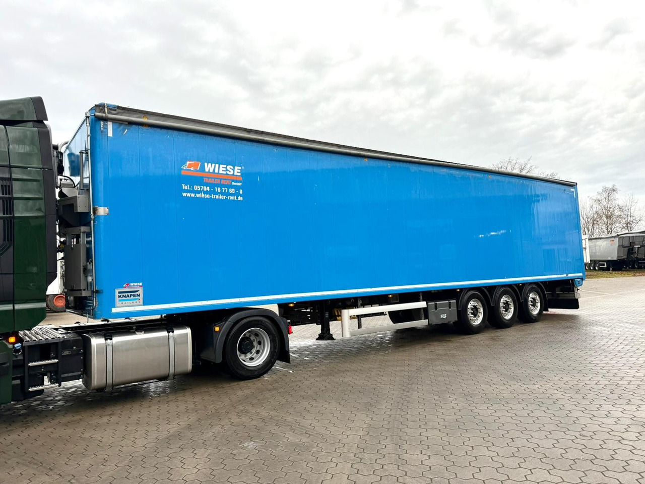 Knapen K100 Schubboden 92m³ 10mm Boden Powersheet TOP - Walking floor semi-trailer: picture 2 Knapen K100 Schubboden 92m³ 10mm Boden Powersheet TOP - Walking floor semi-trailer: picture 2