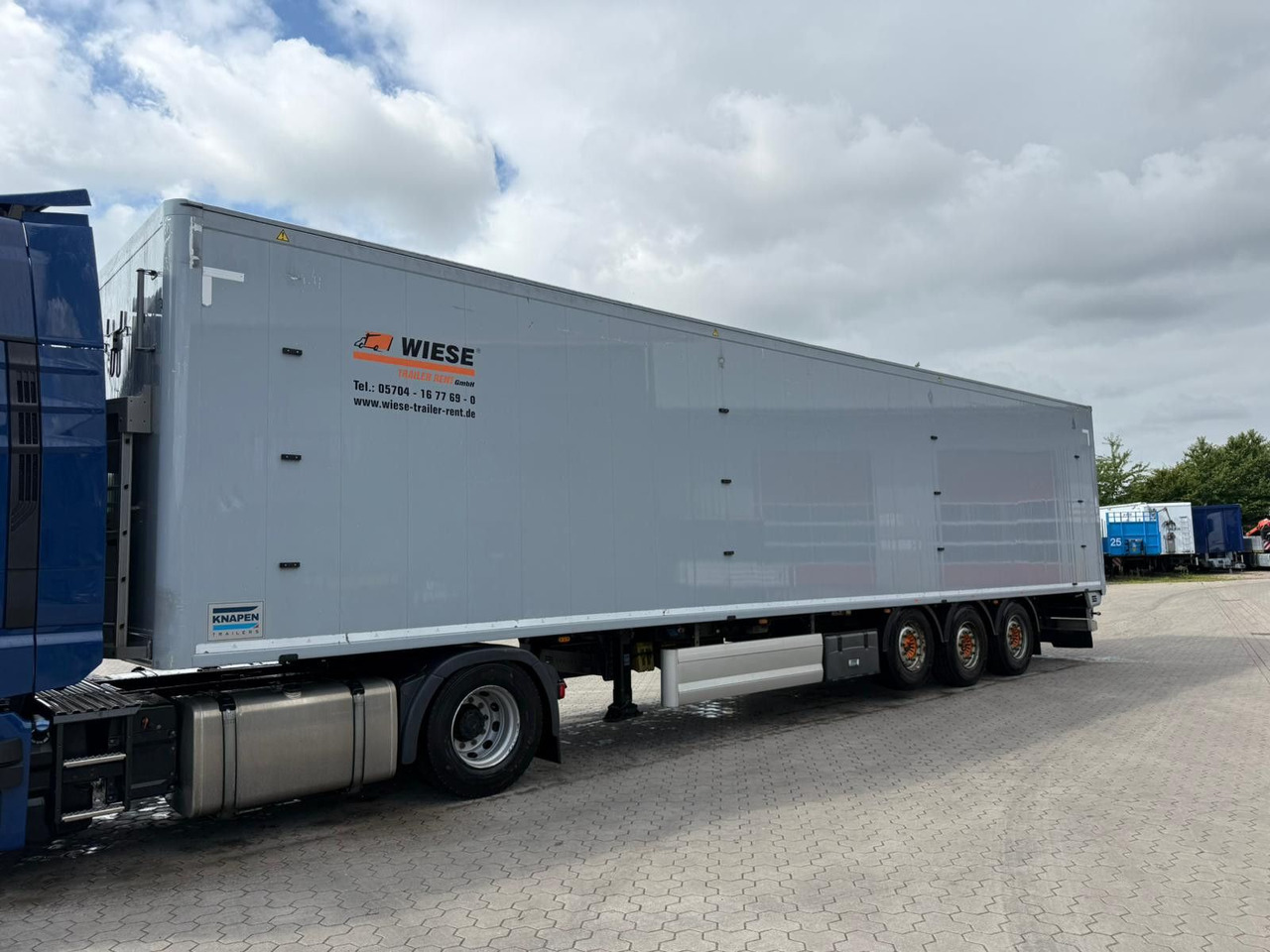 Knapen K100 Schubboden 92m³ 10mm Boden sehr sauber - Walking floor semi-trailer: picture 2 Knapen K100 Schubboden 92m³ 10mm Boden sehr sauber - Walking floor semi-trailer: picture 2