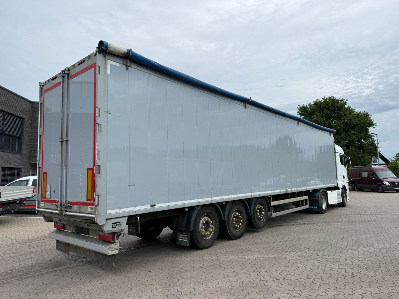 Knapen K100 Schubboden 92m³ HDI Boden ideal für Müll - Walking floor semi-trailer: picture 4 Knapen K100 Schubboden 92m³ HDI Boden ideal für Müll - Walking floor semi-trailer: picture 4