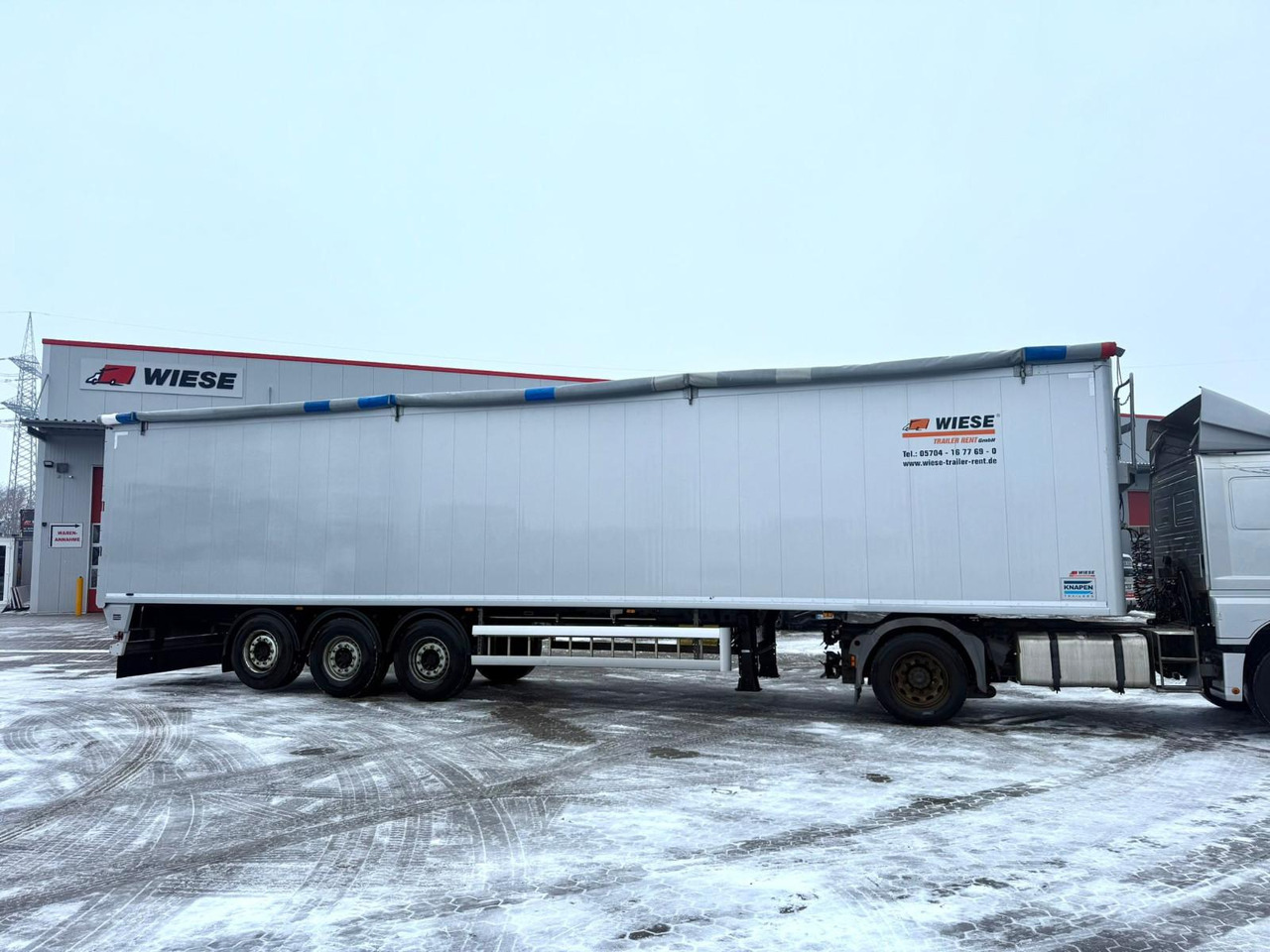 Knapen K200 Schubboden 85m³ 10mm Boden für Schüttgut - Walking floor semi-trailer: picture 2 Knapen K200 Schubboden 85m³ 10mm Boden für Schüttgut - Walking floor semi-trailer: picture 2