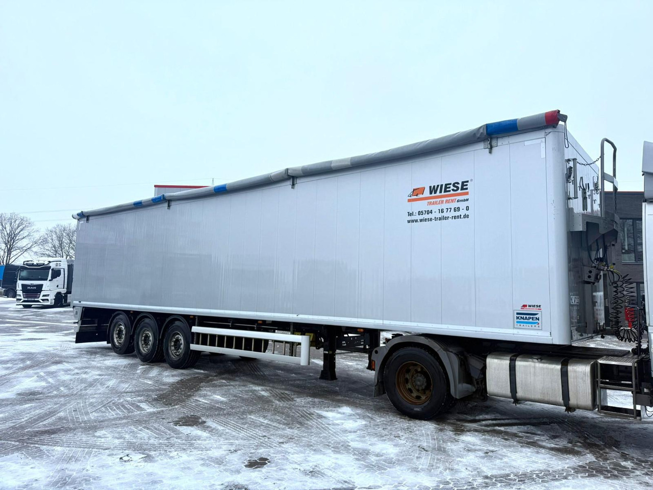 Knapen K200 Schubboden 85m³ 10mm Boden für Schüttgut - Walking floor semi-trailer: picture 1 Knapen K200 Schubboden 85m³ 10mm Boden für Schüttgut - Walking floor semi-trailer: picture 1