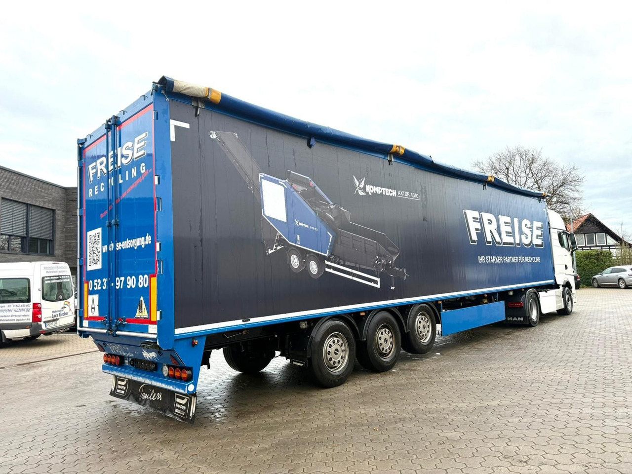 Knapen K200 Schubboden 92m³ - Walking floor semi-trailer: picture 4 Knapen K200 Schubboden 92m³ - Walking floor semi-trailer: picture 4