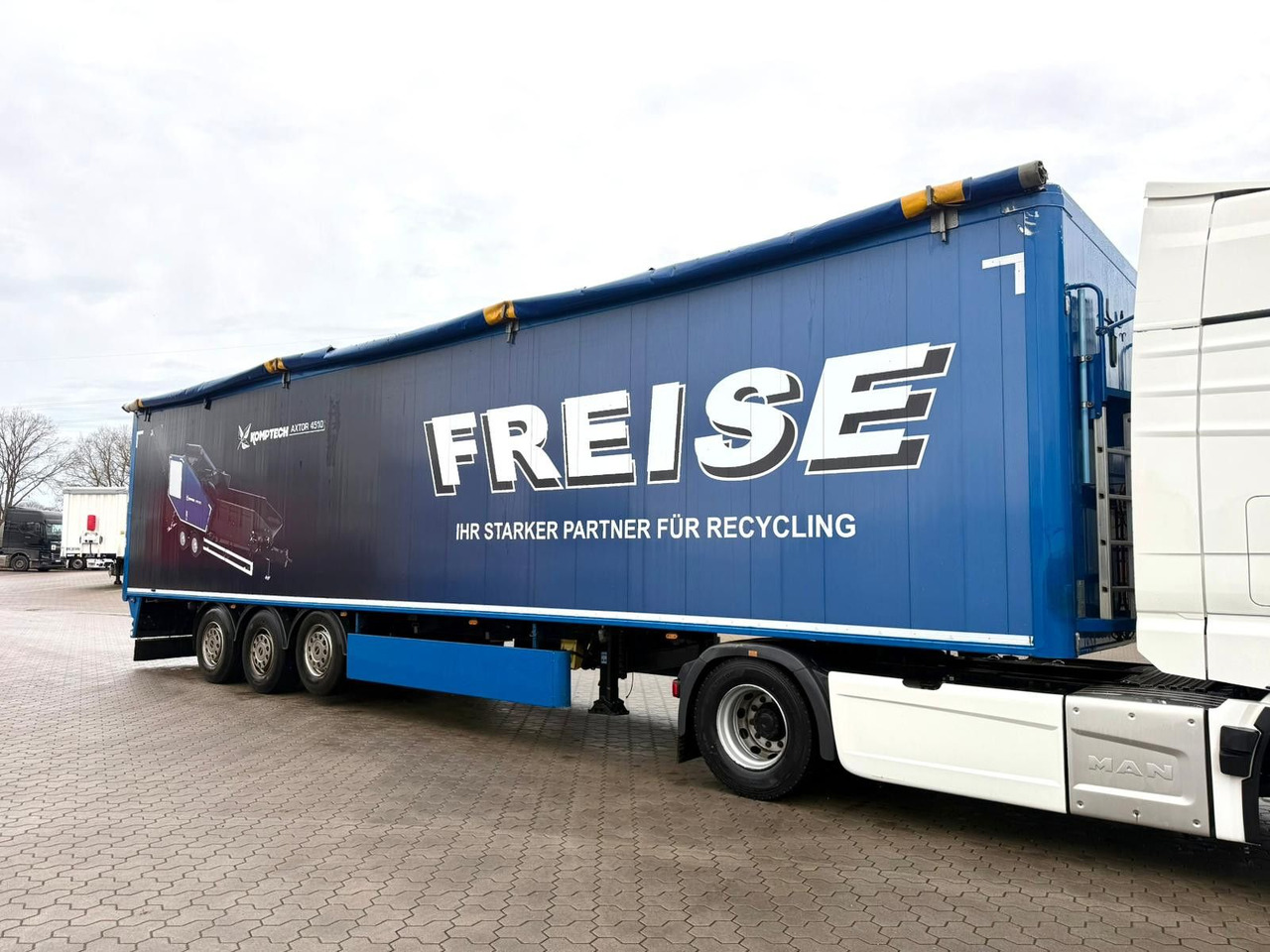 Knapen K200 Schubboden 92m³ - Walking floor semi-trailer: picture 1 Knapen K200 Schubboden 92m³ - Walking floor semi-trailer: picture 1