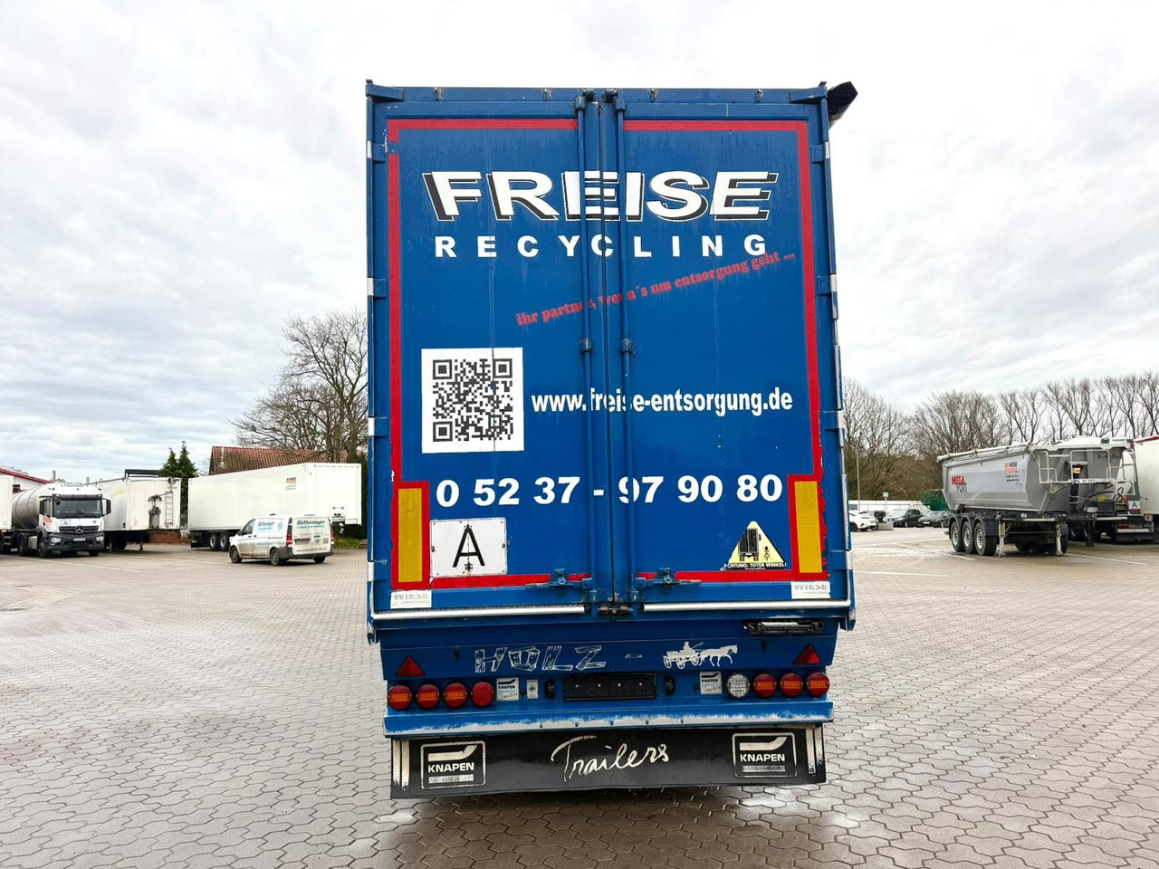 Walking floor semi-trailer Knapen K200 Schubboden 92m³: picture 7 Walking floor semi-trailer Knapen K200 Schubboden 92m³: picture 7