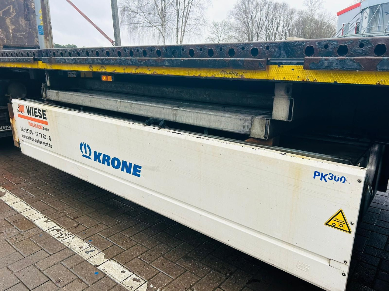 Krone SD Plattform Auflieger - Dropside/ Flatbed semi-trailer: picture 5 Krone SD Plattform Auflieger - Dropside/ Flatbed semi-trailer: picture 5