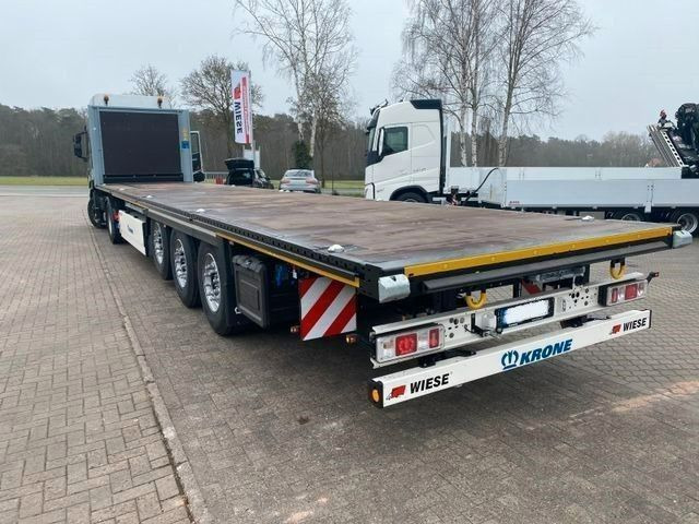 Krone SDP 27 Plattform Auflieger - Dropside/ Flatbed semi-trailer: picture 1 Krone SDP 27 Plattform Auflieger - Dropside/ Flatbed semi-trailer: picture 1