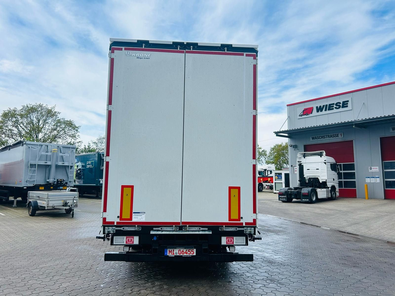 Krone SDP 27 Stufensattel Auflieger mit Spreizheck - Curtainsider semi-trailer: picture 3 Krone SDP 27 Stufensattel Auflieger mit Spreizheck - Curtainsider semi-trailer: picture 3