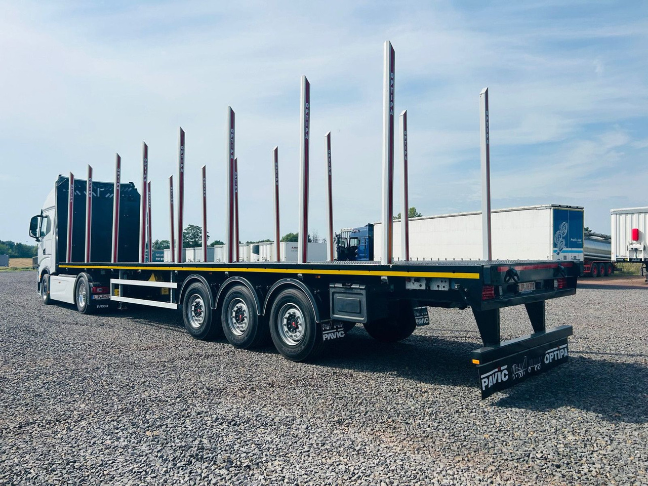 PAVIC PRSH27 Plateau Rungen Schnellwechselsystem - Logging semi-trailer: picture 3 PAVIC PRSH27 Plateau Rungen Schnellwechselsystem - Logging semi-trailer: picture 3