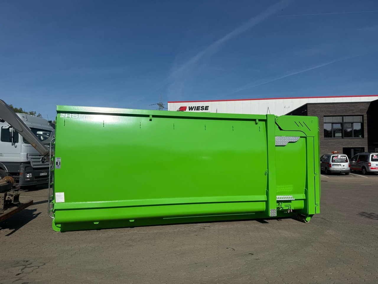 RSM Abrollcontainer 38m³ mit hydr. Heckklappe - Container transporter/ Swap body trailer: picture 4 RSM Abrollcontainer 38m³ mit hydr. Heckklappe - Container transporter/ Swap body trailer: picture 4
