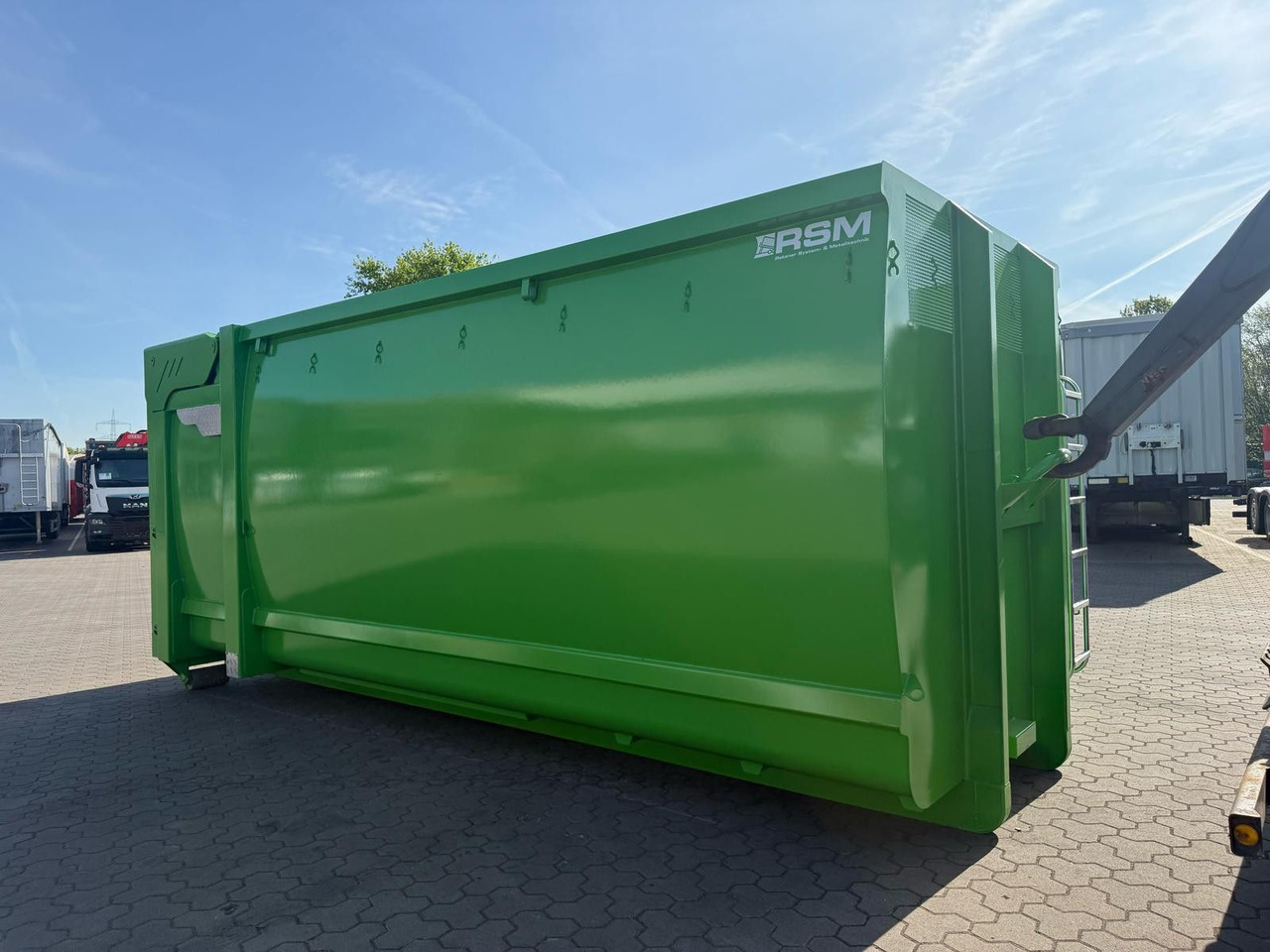 RSM Abrollcontainer 38m³ mit hydr. Heckklappe - Container transporter/ Swap body trailer: picture 5 RSM Abrollcontainer 38m³ mit hydr. Heckklappe - Container transporter/ Swap body trailer: picture 5