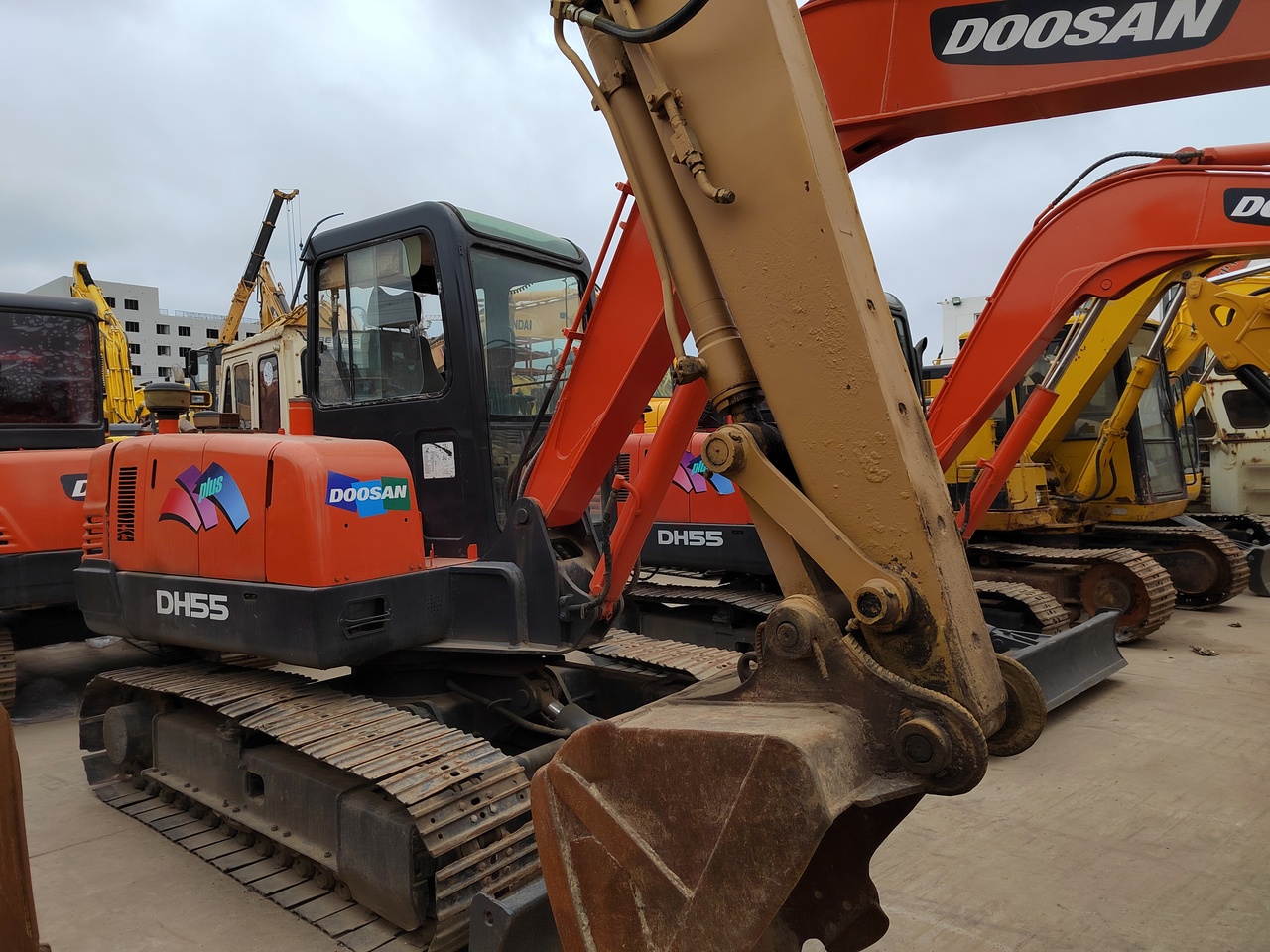 DOOSAN DH55-mini excavator - Mini excavator: picture 2 DOOSAN DH55-mini excavator - Mini excavator: picture 2