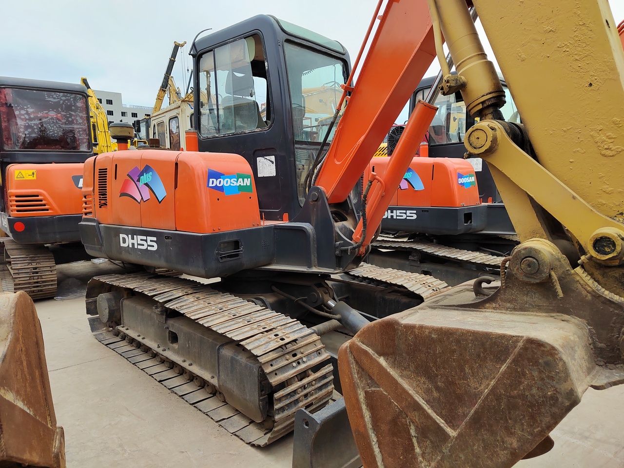 DOOSAN DH55-mini excavator - Mini excavator: picture 1 DOOSAN DH55-mini excavator - Mini excavator: picture 1