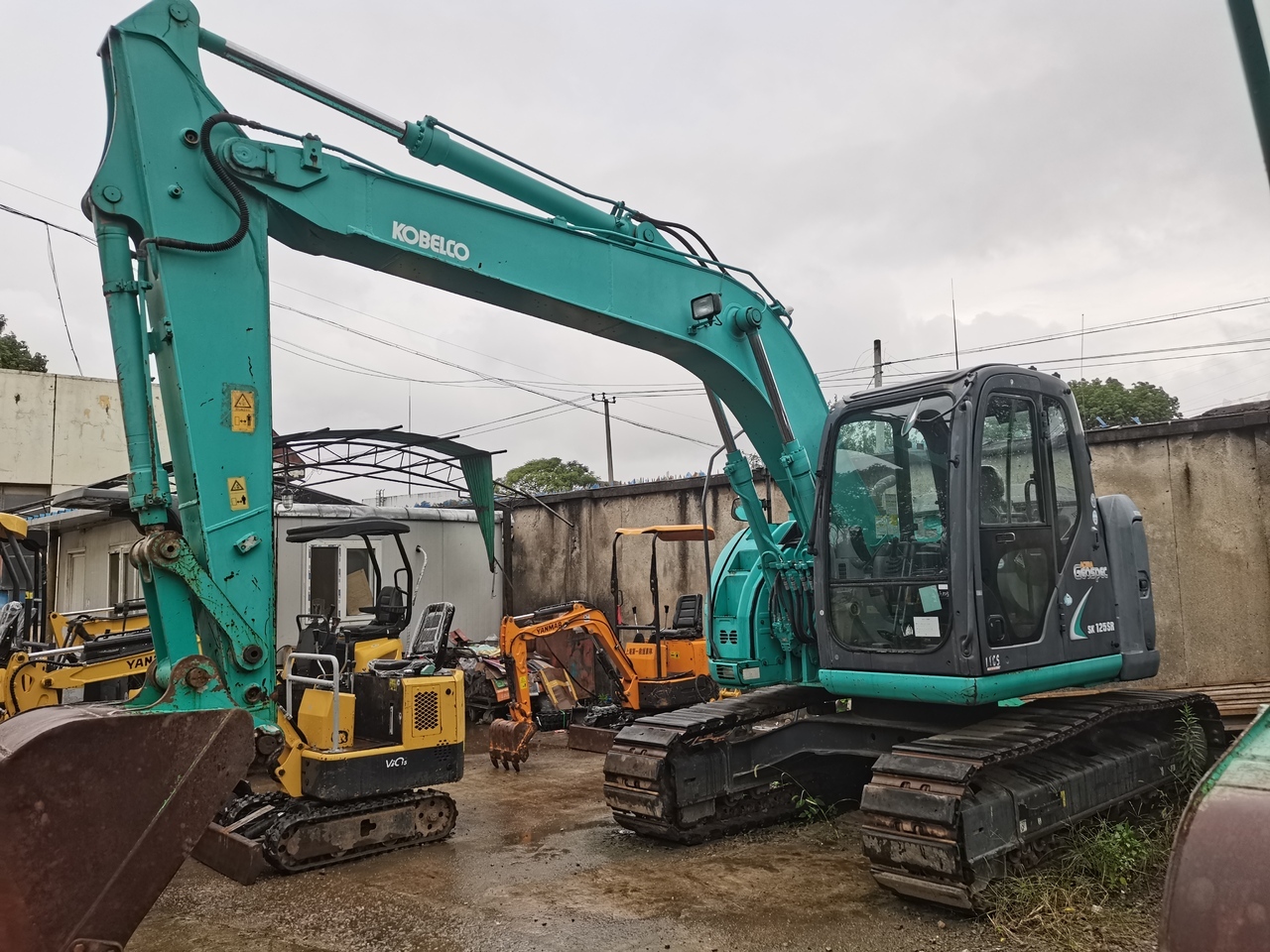 KOBELCO SK125SR - Crawler excavator: picture 1 KOBELCO SK125SR - Crawler excavator: picture 1