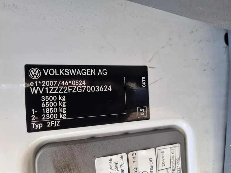 Open body delivery van Volkswagen Crafter 2.0 TDI 46 Pick up / Maxilift Kraan 1800 KG / Euro 5M 5: picture 9