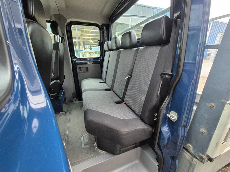Open body delivery van, Combi van Volkswagen Crafter 46 2.0 TDI DoKA 6 Sitze/ Pritsche/ Airco: picture 9