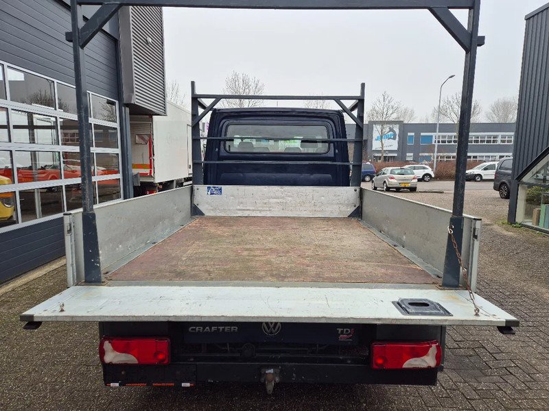 Open body delivery van, Combi van Volkswagen Crafter 46 2.0 TDI DoKA 6 Sitze/ Pritsche/ Airco: picture 16