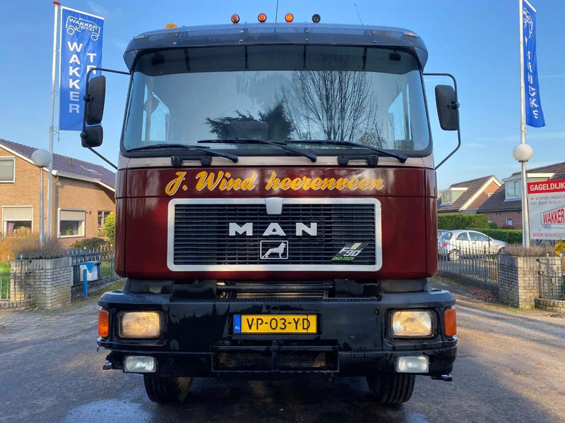Tipper MAN 35 35.322 HOLLAND TRUCK FULL STEEL SPRING MANUAL ZF GEARBOX no 372: picture 7