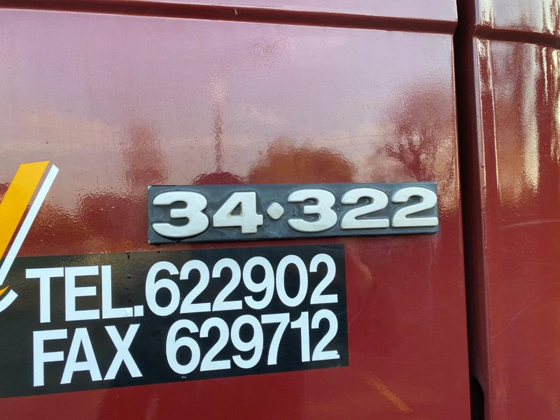 Tipper MAN 35 35.322 HOLLAND TRUCK FULL STEEL SPRING MANUAL ZF GEARBOX no 372: picture 10