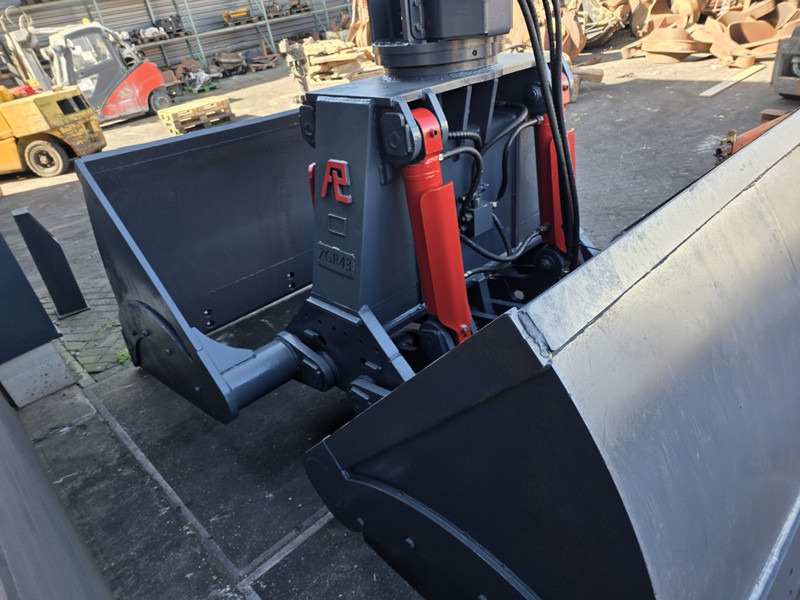 Clamshell bucket for Construction machinery clamshell 6000 liter sennebogen fuchs liebherr lh clamshell: picture 6