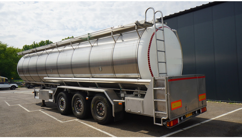 Tank semi-trailer for transportation of food Burg 3 AXLE FOOD TRAILER 38.200LTR: picture 6