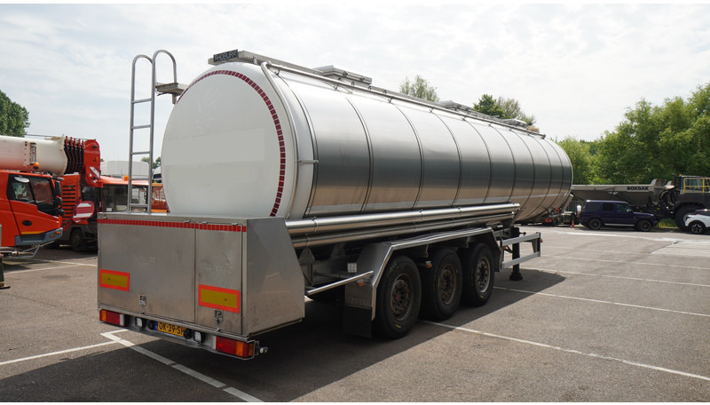 Tank semi-trailer for transportation of food Burg 3 AXLE FOOD TRAILER 38.200LTR: picture 7