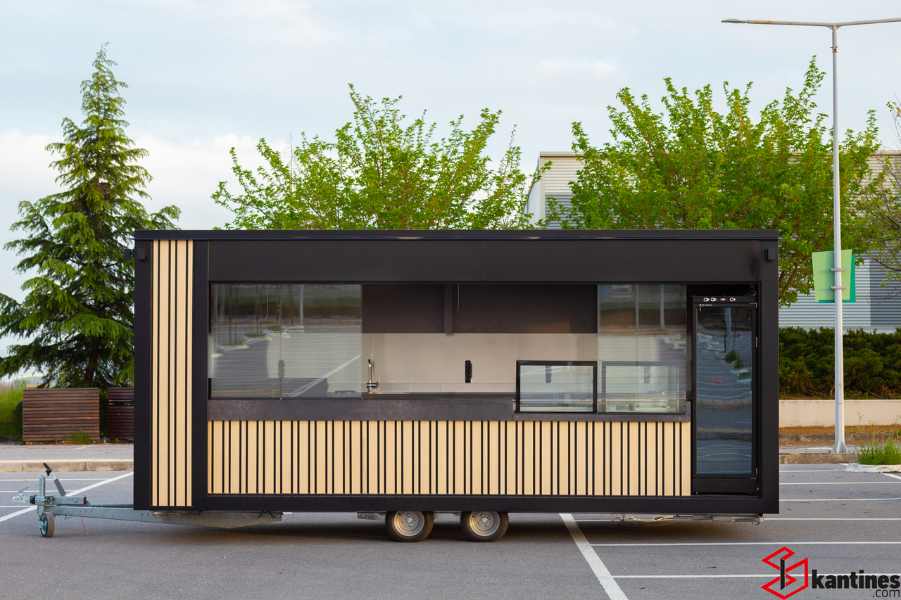 Vending trailer Skretas Box XXL Size: picture 7 Vending trailer Skretas Box XXL Size: picture 7